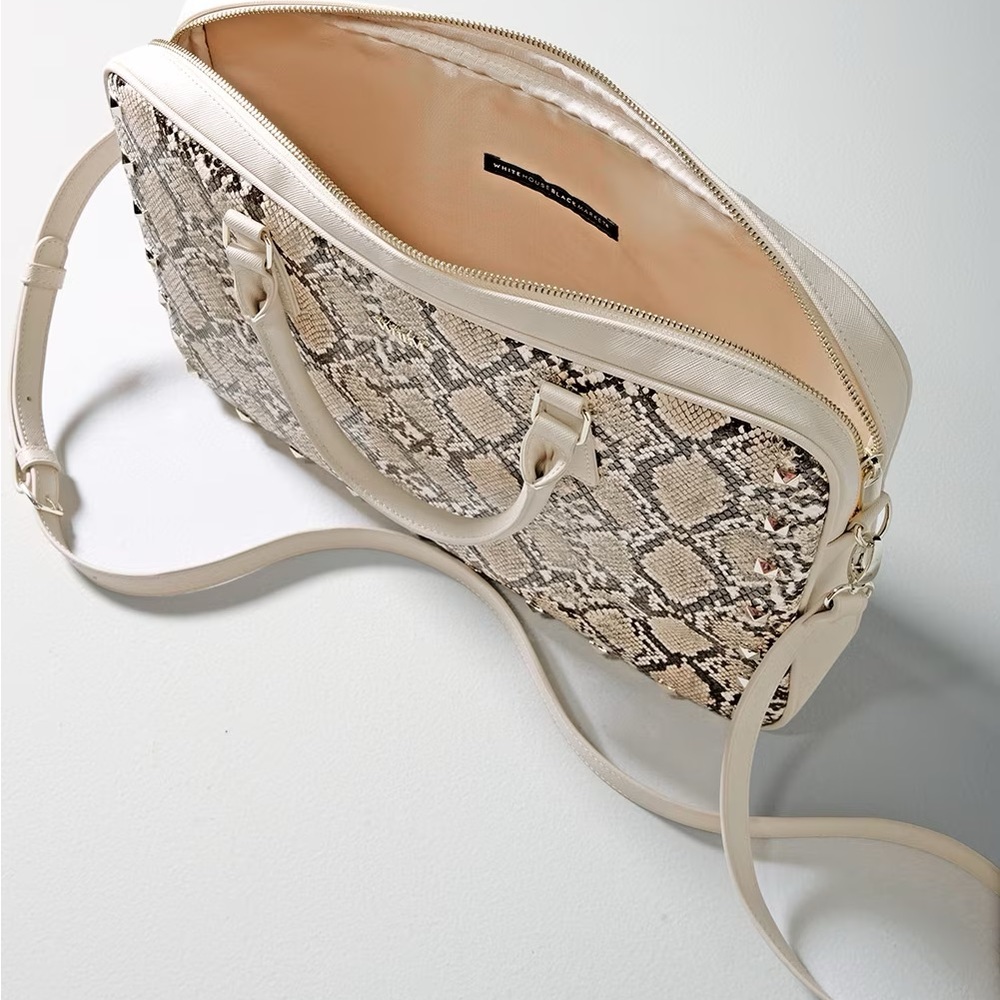 White House Black Market Python computer bag - Picture 7 of 7